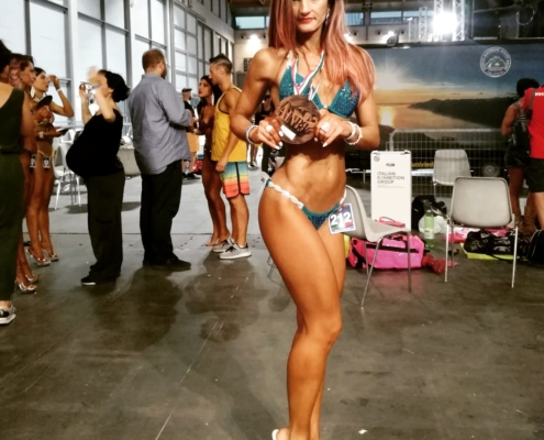 Danila Mancinelli Personal Trainer vincitrice concorso di Body Bulding
